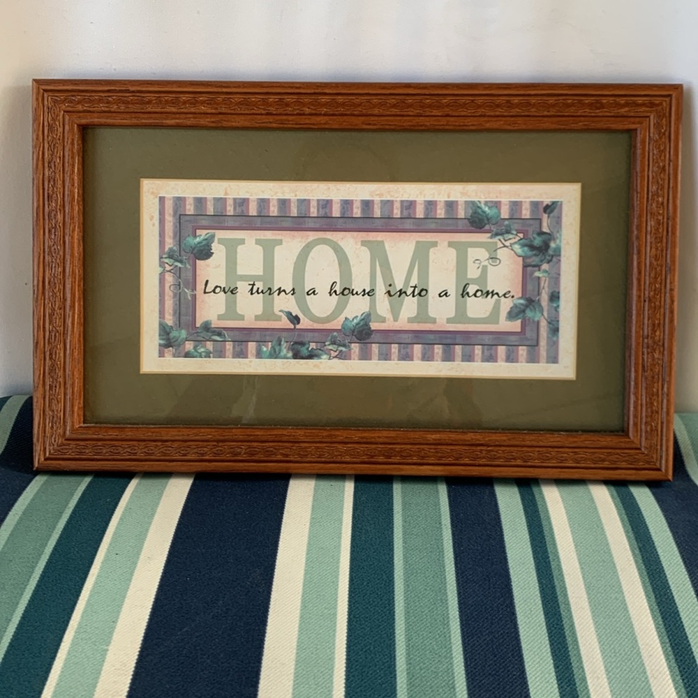 Home & Garden Party “Home” Print - Vintage